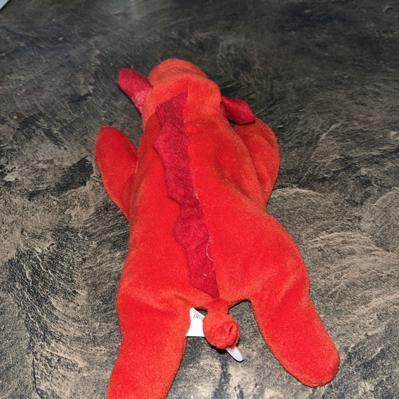 Arkansas Razorback Baanie Red Tusk? Hog knotted tail w/ tag - Picture 3 of 8